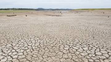 The Tinderbox Drought from 2017 to 2019 brought regional dams like Keepit, pictured above, to their driest levels in history. File picture by Peter Hardin