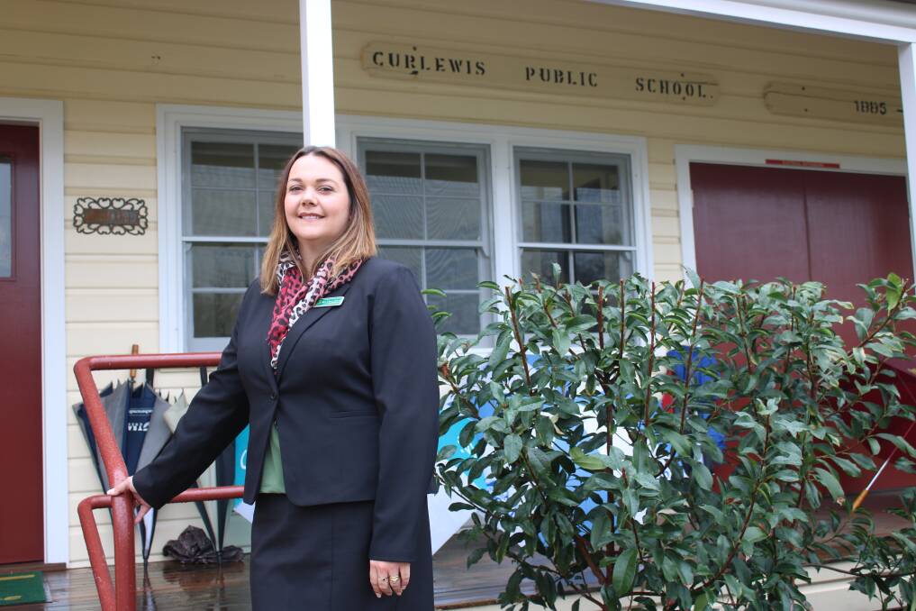 WISH LIST: Curlewis Public School P&C president Casey West said the school and village are in dire need of a defibrillator. Photo: Vanessa Hohnke.