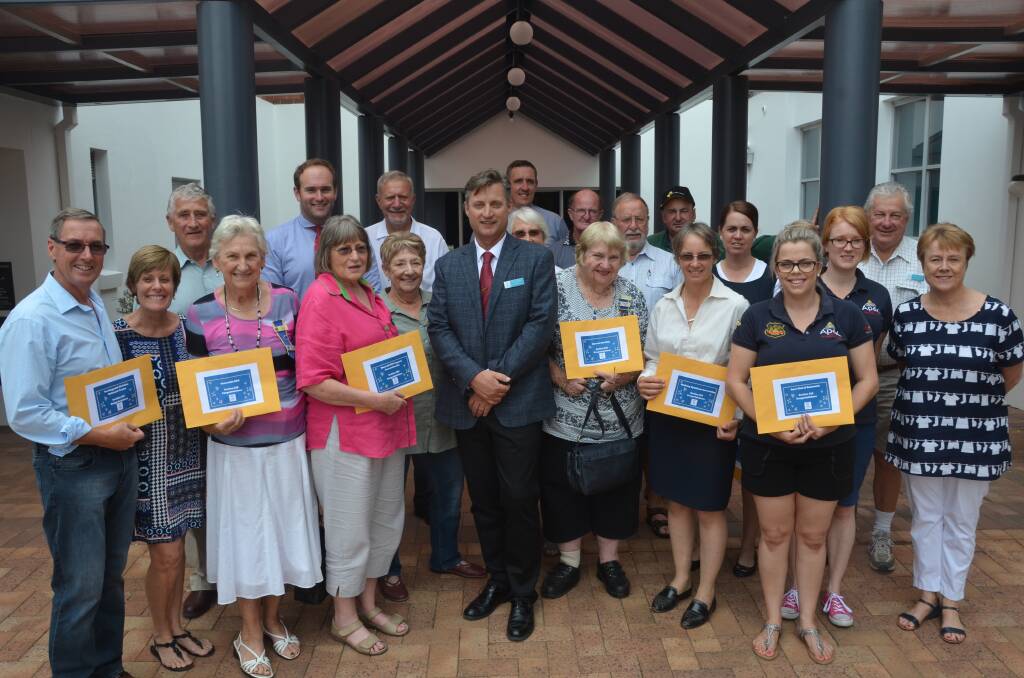 Community and sporting groups received their slice of council's small grants program on Wednesday.