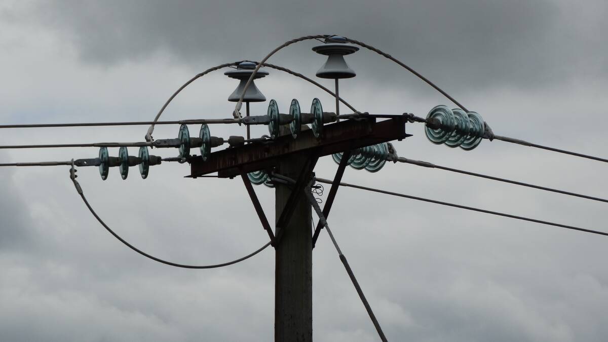 North of town loses electricity