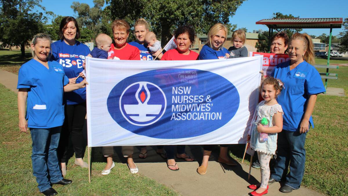 TAKING A STAND: The NSWNMA Gunnedah branch feels that Gunnedah patients should be treated the same as other NSW hospitals.