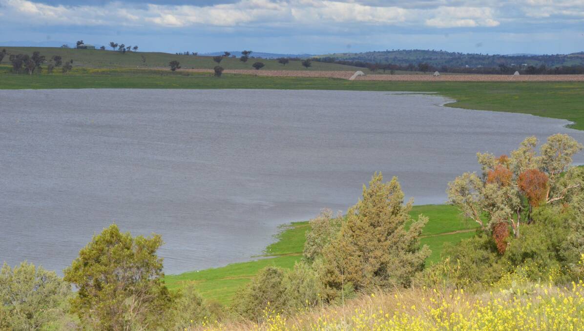 ON THE RISE: Lake Keepit has jumped to 47 per cent of capacity after hovering at dismal levels over the past 12 months due to dry conditions.