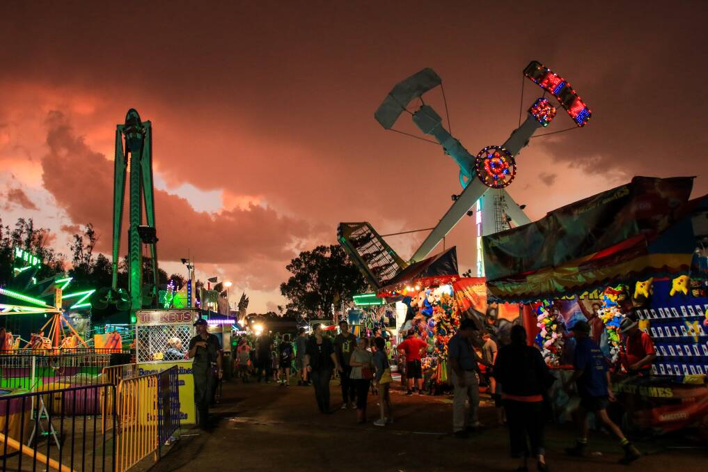 The Gunnedah Show is a major event for the town. Photo: Stuart Dolbel