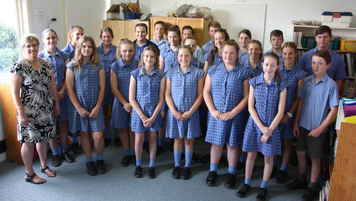 The efforts of Vicki Isbester's Year 8 geography class will see a water tank built in Myanmar.