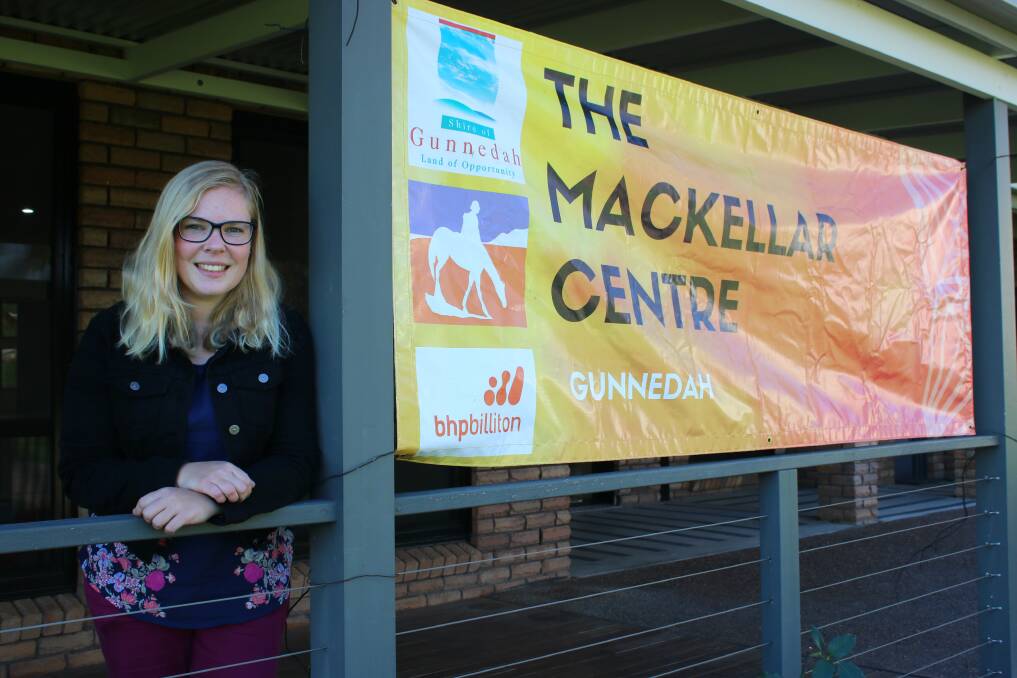 Project officer for the Dorothea Mackellar Poetry Awards, Ruth Macaulay, at The Mackellar Centre where she keeps an eye on the competition.