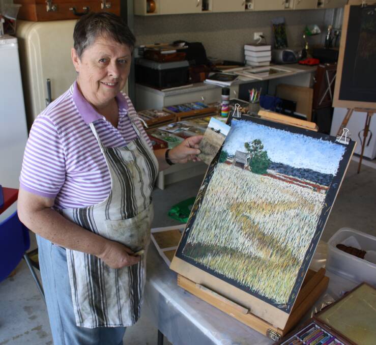 The works of Gunnedah artist Louise Baker will feature in the upcoming exhibition.