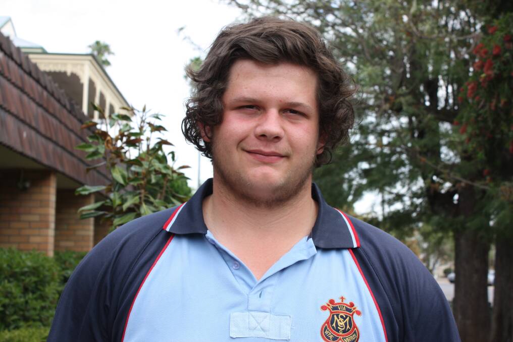 Hand-picked: St Mary's College Year 10 student Lachlan Jones is off to Adelaide in January to attend the Aboriginal Summer School for Excellence in Technology and Science.