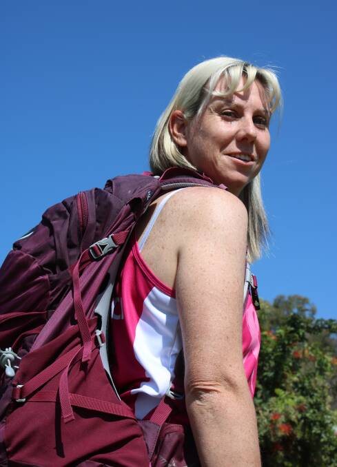 Casey Hatch will tackle the Kokoda Chicks Challenge to raise money for the National Breast Cancer Foundation.
