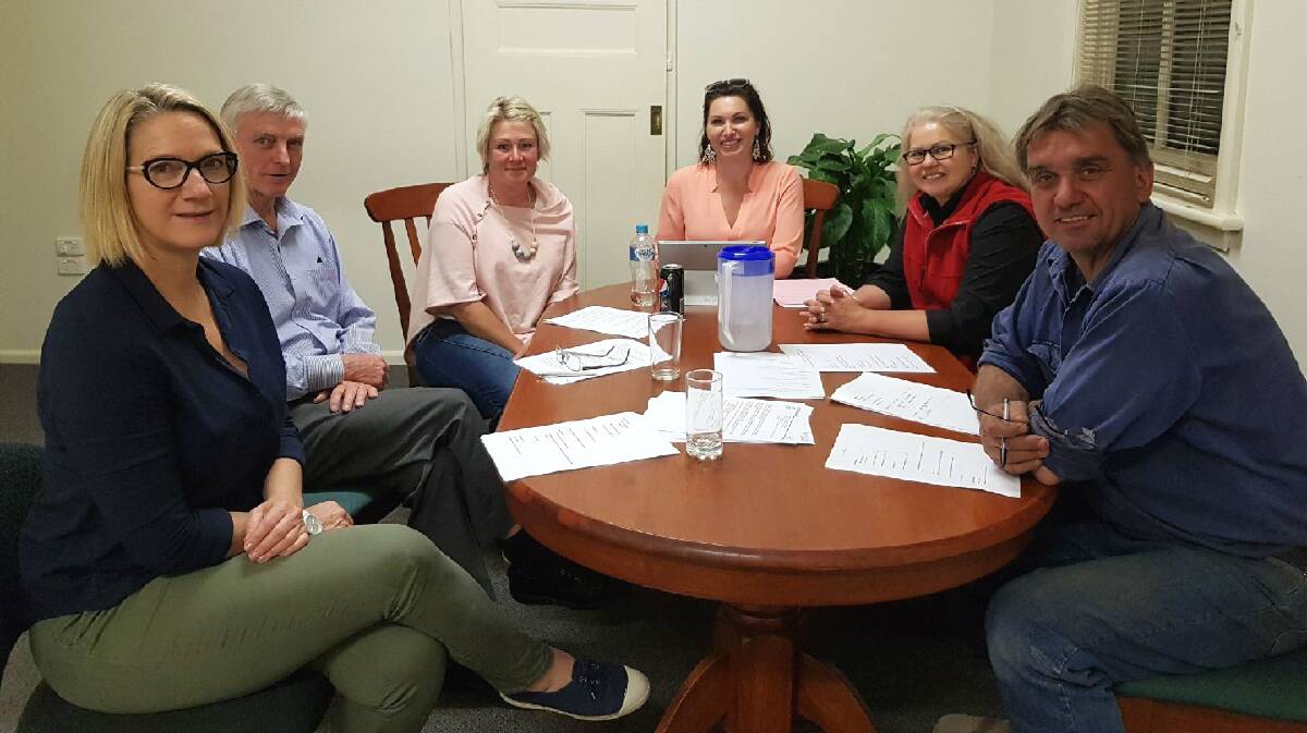ROUND TABLE: Tammy White, Gerry McDonald, Tove Sparkes, Stacey Cooke, Wendy Marsh and Michael Broekman. Absent: Scott Davies, Treena Daniells, Kate Gunn and Welington Sardinha. Photo: Supplied