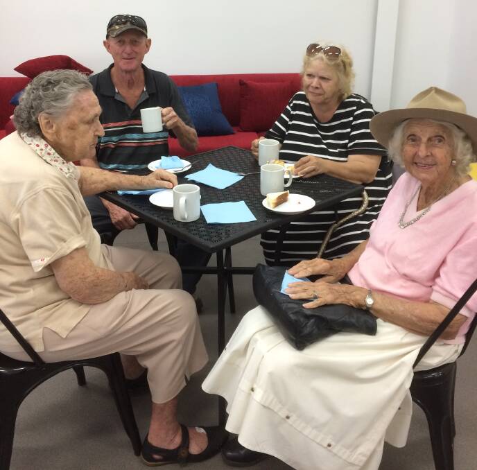 GET-TOGETHER: Tea on Tempest draws in a variety of community members once a month, with morning tea and a good chinwag at the top of the agenda.
