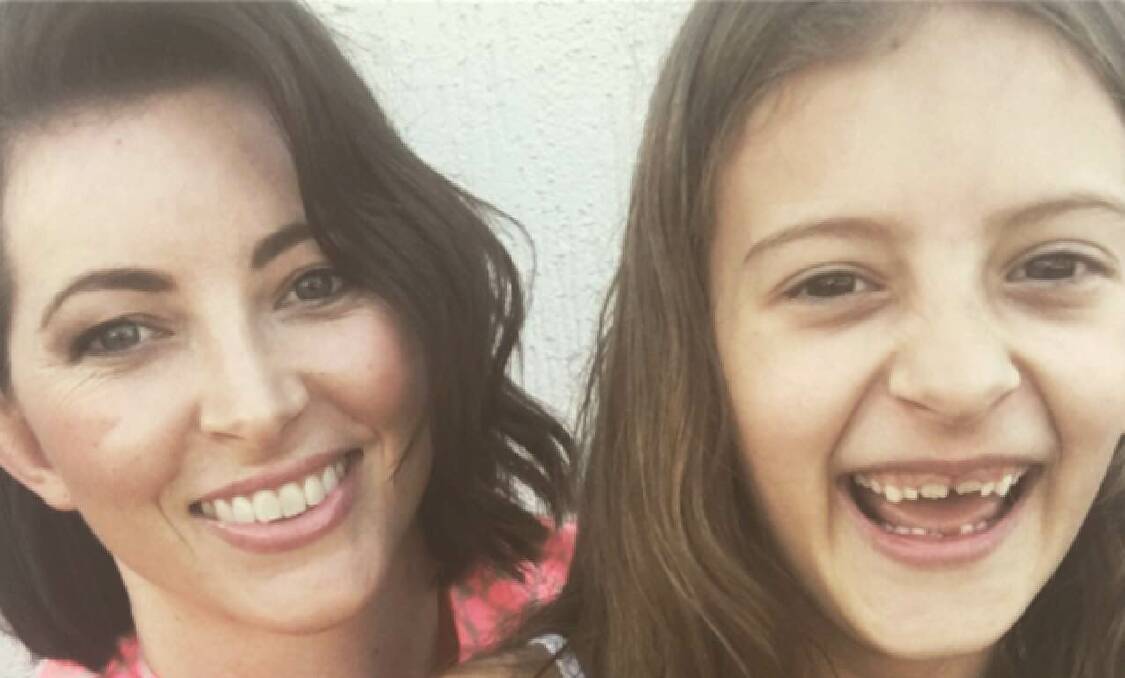 FOR THE FUTURE: Jo Menken is raising awareness of the faulty BRCA gene which might have passed on to her eight-year-old daughter Cameron.