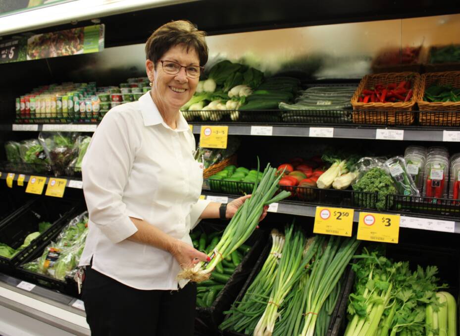 Friendly face: Gunnedah Coles store manager, Jeani Baxter, is well-known in the community for her 35 years in customer service.