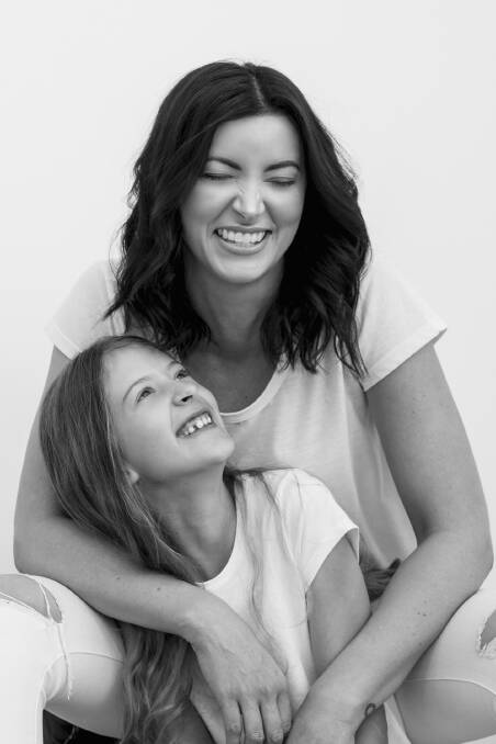 Jo Menken with her daughter, Cameron. Photo: Caitlin Roselt 