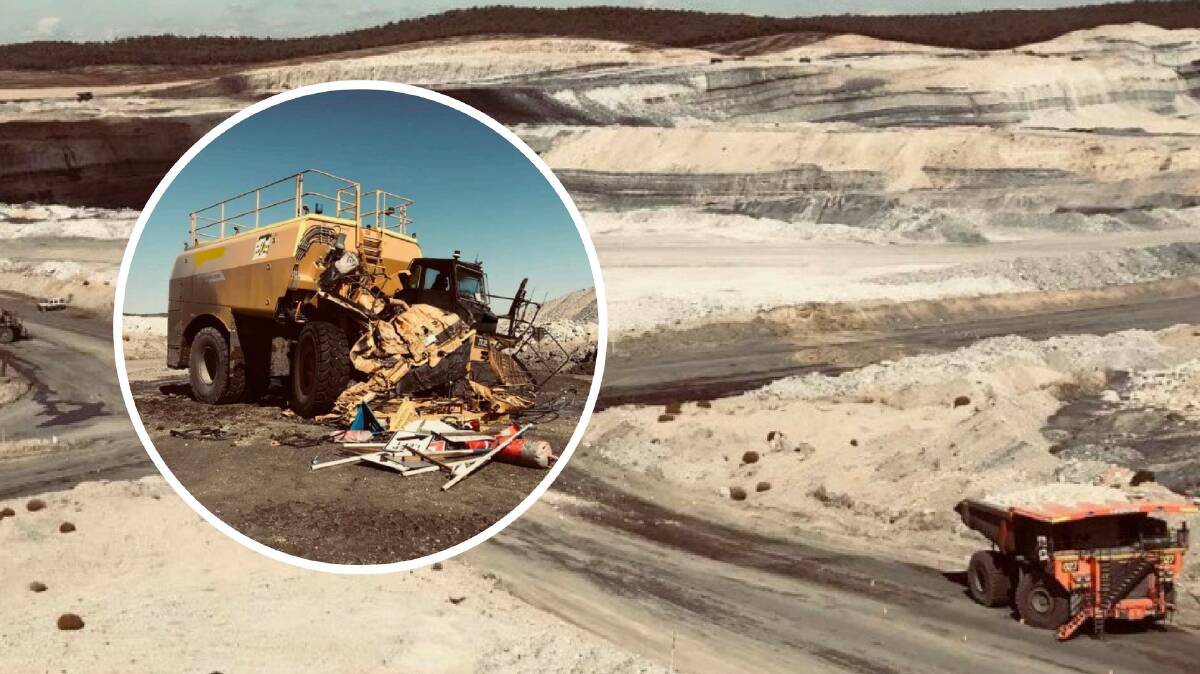 REPORT COMPLETE: The NSW Resources Regulator has concluded its investigation into a truck accident at Whitehaven Coal's Maules Creek Mine. Photo: Supplied 
