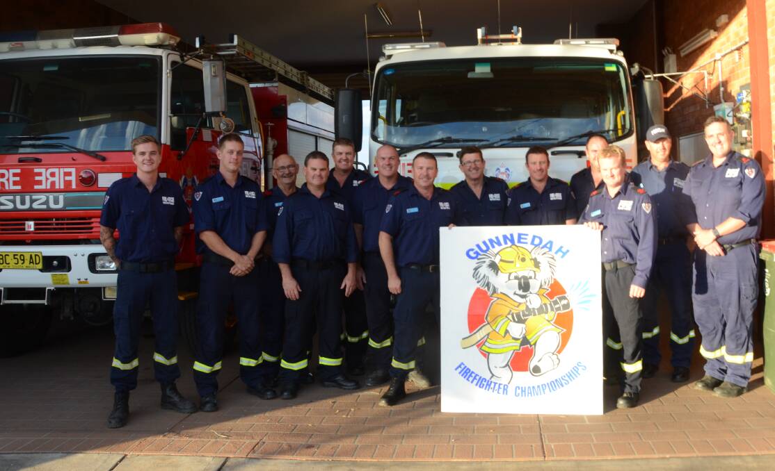 PLAYING HOST: The Gunnedah Fire and Rescue team will host the 2018 NSW Regional Fire and Rescue Championships. Photo: Billy Jupp