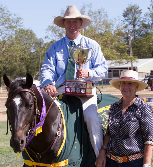 SHOWTIME: President of the Northern Branch of the Australian Stock Horse society, Barry Moore is expecting up to 100 competitors at this weekends annual Stock Horse Show at the Gunnedah Showgrounds. 