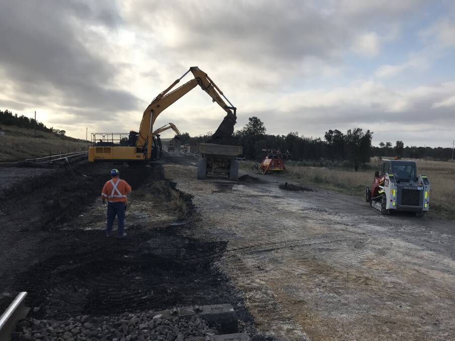 RAIL WORKS: The Australian Rail Track Corporation will be carrying out rail upgrade works throughout the region between November 20 and 23. Photo: Supplied