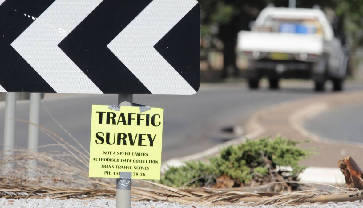 Traffic surveys are being undertaken at locations around Gunnedah. This one was spotted on South St.