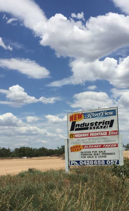 Investment knocking: The site of the second 24-hour highway service centre planned for the Kamilaroi Highway in Gunnedah.