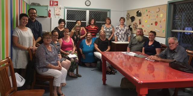 Ideas on the table: Last week's "brainstorming" community consultation in Gunnedah for people with disability.