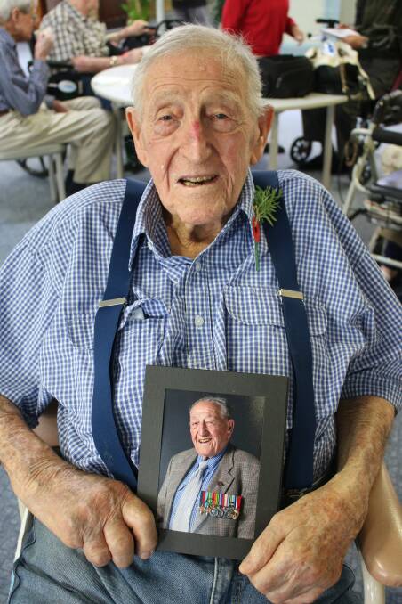 Timeless: World War Two Navy veteran Ted Bernays, of Gunnedah, recalls his experiences and involvement during the Battle of Coral Sea.