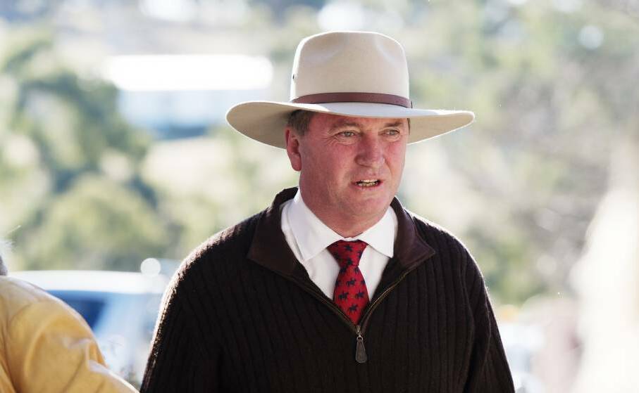 "With all the subtlety of a train smash, Barnaby Joyce says that anyone who wants to change the date of Australia Day should crawl under a rock" - Grant Agnew