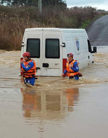 ‘Fine drivers who ignore flood warnings’