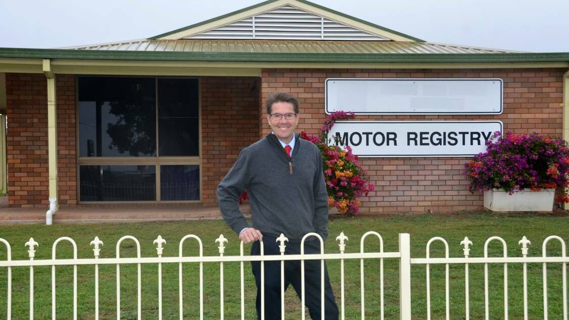SERVICE NSW PUSH: Tamworth MP Kevin Anderson has confirmed the new Service NSW Centre will open in Gunnedah in November. Photo: Ashley Gardner