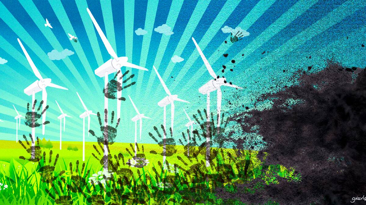 COMMON SENSE: "We have the technologies to repower NSW with clean energy, but the political leadership has been lacking", the author says. Illustration: Steve Salmon