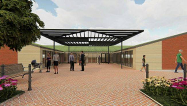 An artists impression of what the Quirindi Library will look like. Photo: supplied