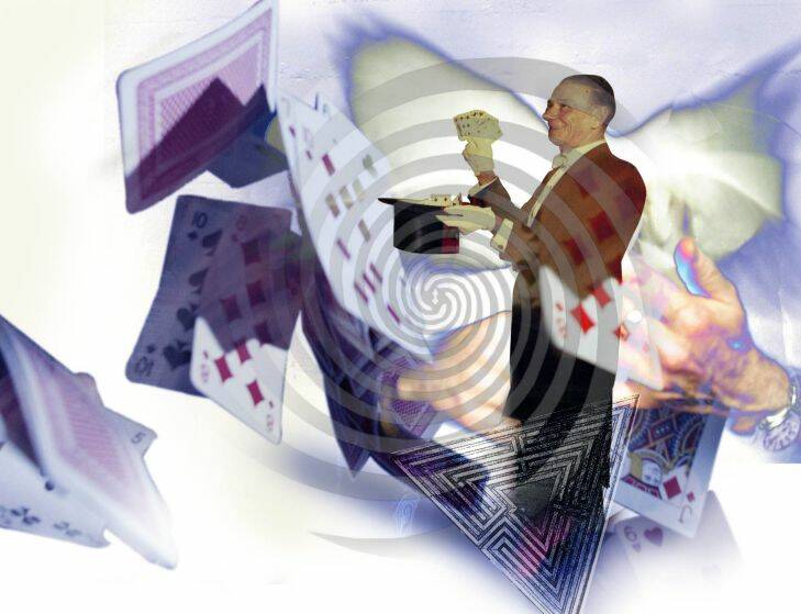 Photo Illustration by Stephen Clark
magic magician card tricks magic trick Photo: Photo illustration: Stephen Clark