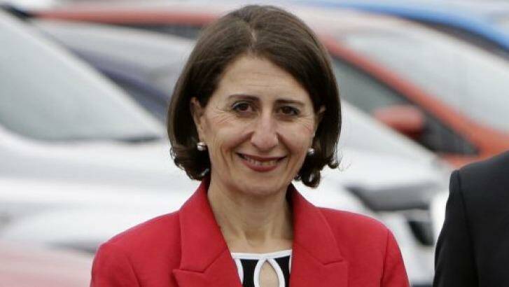 Transport plans in the minds of NSW voters: Gladys Berejiklian. Photo: Anna Warr