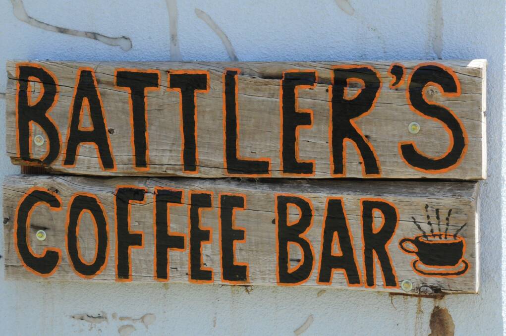 Closed: Battler’s Coffee Bar in Boggabri has shut shop.
