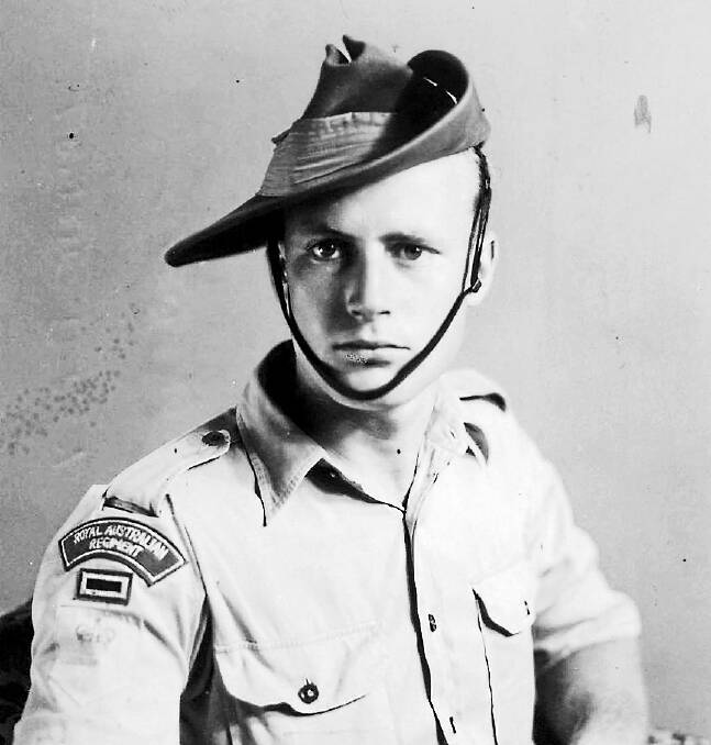 Lawrie Percy, from Gunnedah, 3rd Btn RAR served in Korea and Malaya.