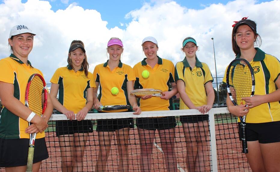 Gunnedah tennis teens shine on state stage