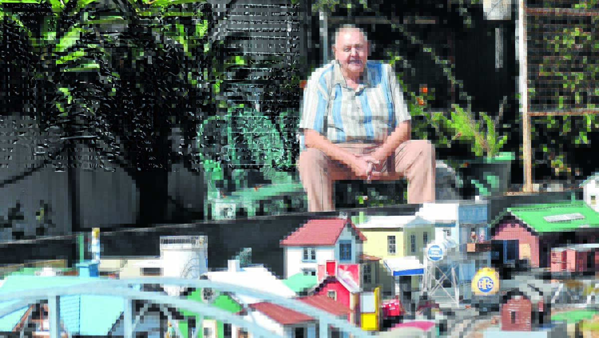 Don McDonagh with his collection earlier this year. Picture: Northern Daily Leader