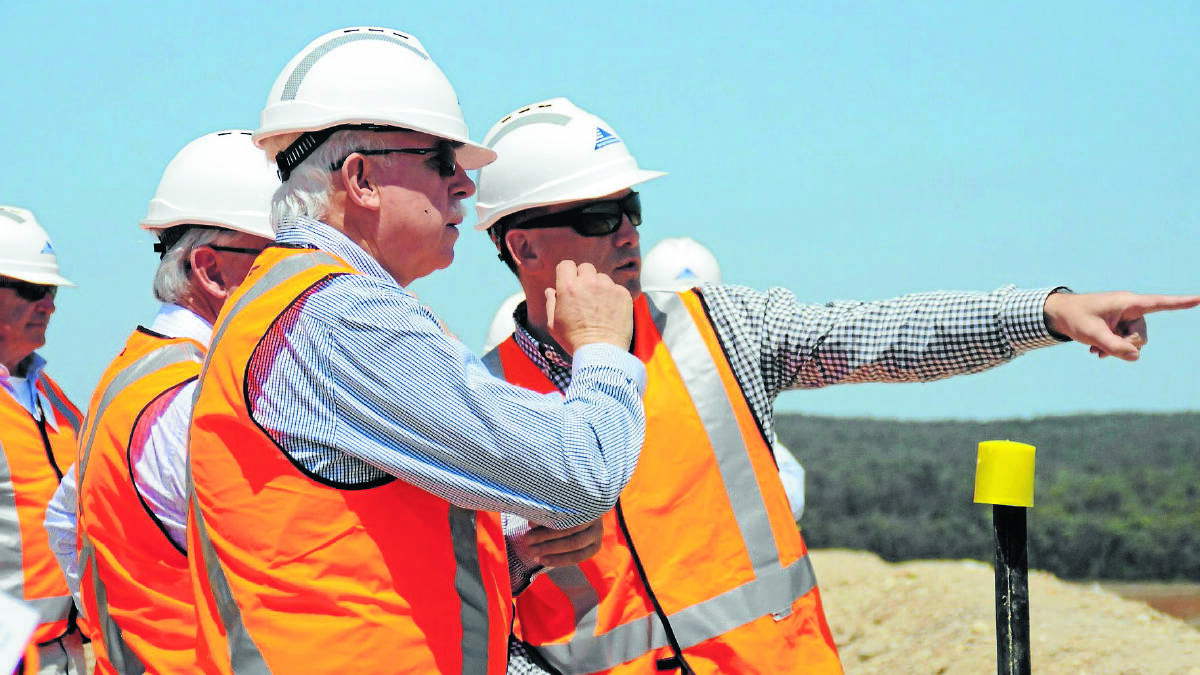 Maules Creek mine will be railing coal two months ahead of schedule in January 2015.