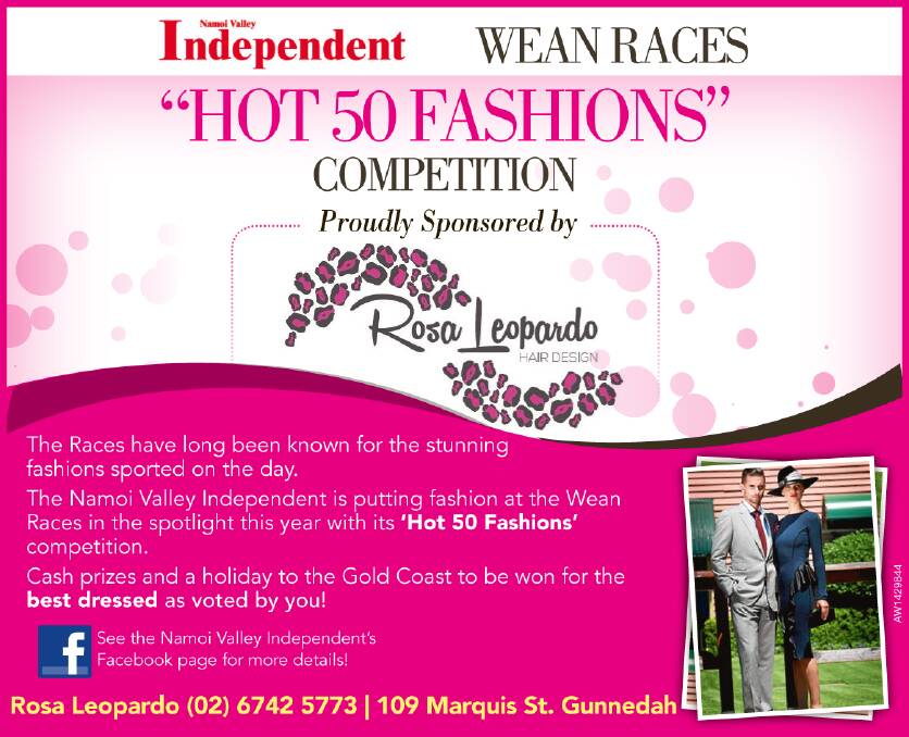 Hot 50 Fashions: Frock up and win at Wean