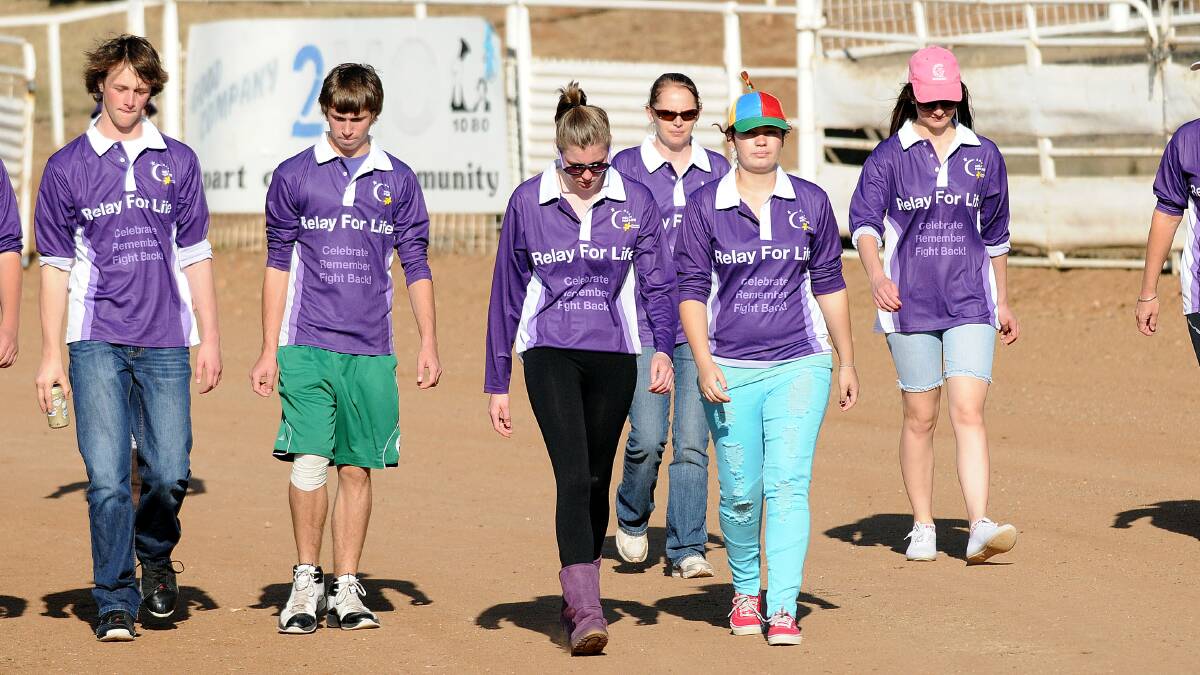 MORE than 500 people went the distance to “celebrate, remember and fight back” against cancer at the Gunnedah Relay for Life in 2012.