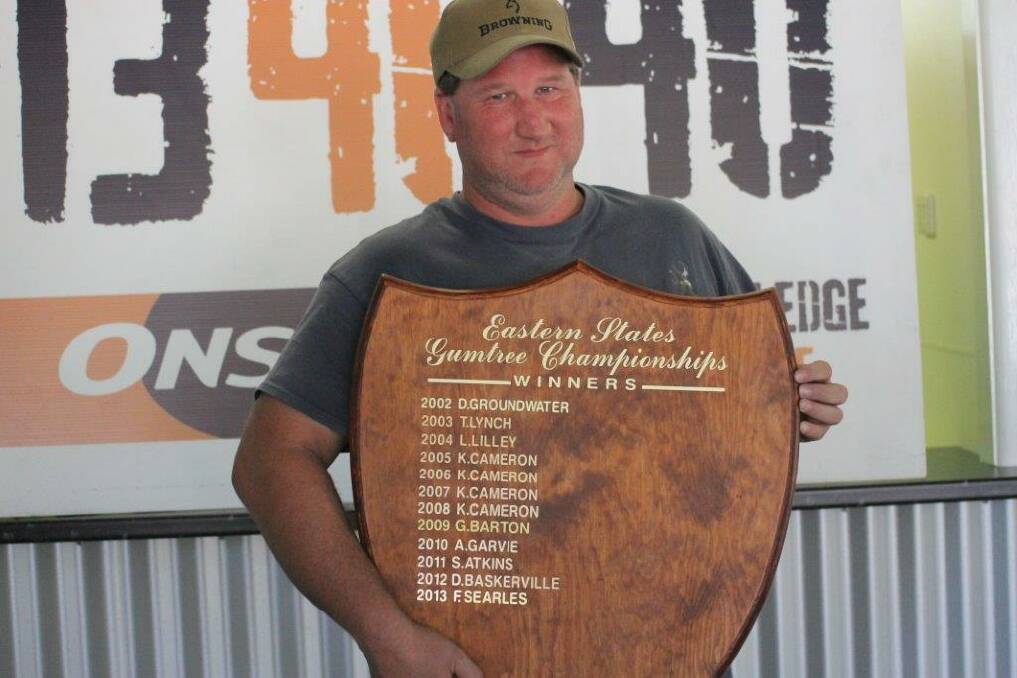 Winner of the 2014 Eastern States, Gumtree Championship, Craig Dargan. 