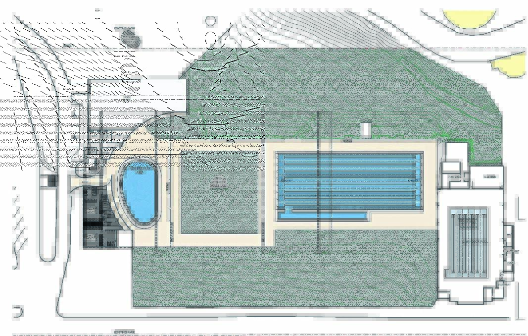 Plans for the pool renewal project show a new-look complex with a 50m main pool and new children’s areas.