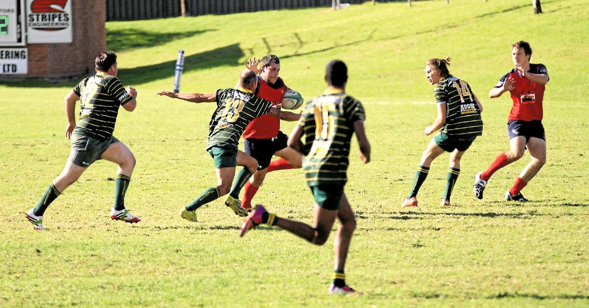 The Devils’ reserves on the attack against Inverell earlier this season.