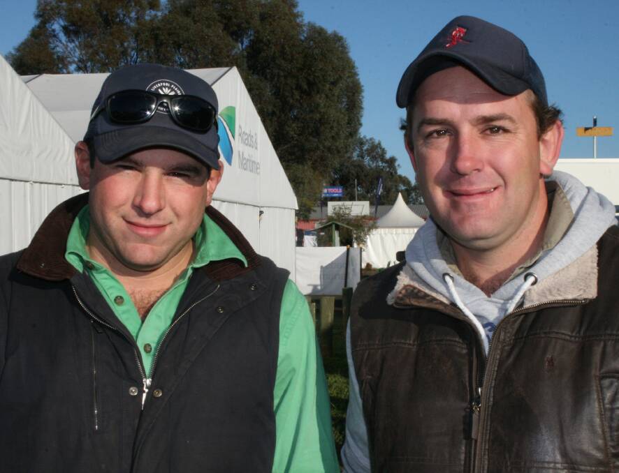 AGQUIP: Sam Simons from  Agromax Consulting and Rob Weinthal from RAW Agriculture.
