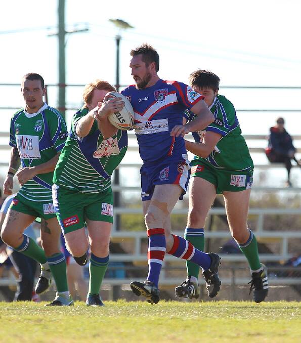 READY FOR FINALS ACTION: Rod Lawlor is one of five Gunnedah Bulldogs players slated to return for Saturday's crucial rugby league clash with the Narrabri Blues.