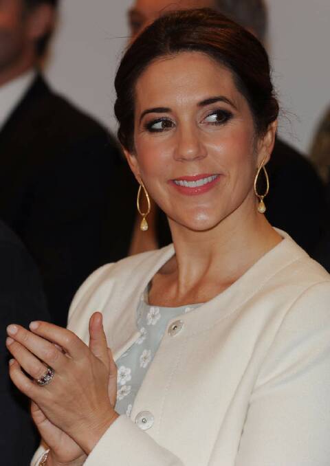 Princess Mary of Denmark attends the official opening of 'Danish Design at the House' at the Sydney Opera House on October 25, 2013 in Sydney, Australia.  Prince Frederick and Princess Mary are visiting Sydney for five days and will attend events to celebrate the 40th anniversary of the Sydney Opera House and the Danish architect who designed the landmark, Jorn Utzen. Photo: Dean Lewins