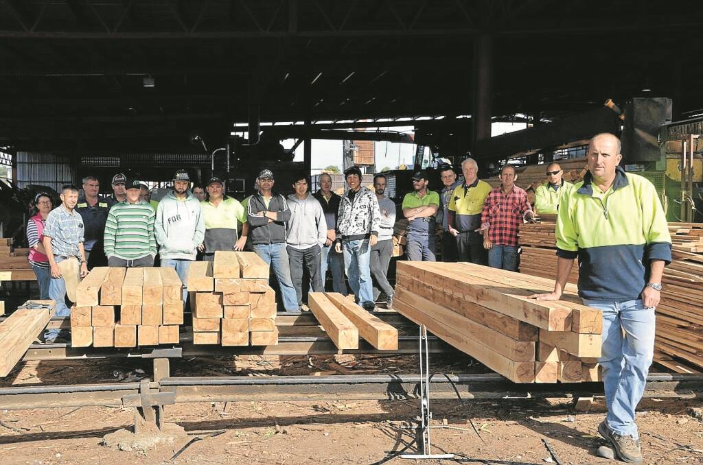 The Gunnedah Timber Mill is trying to secure its future.