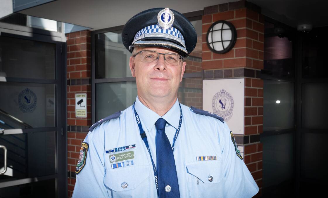 Oxley Police District Commander Detective Superintendent Bruce Grassick. Picture by Peter Hardin