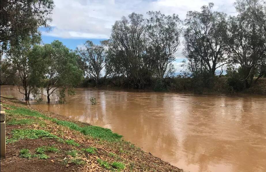 About five litres of fungicide has spilled into the Namoi River at Gunnedah. Picture file