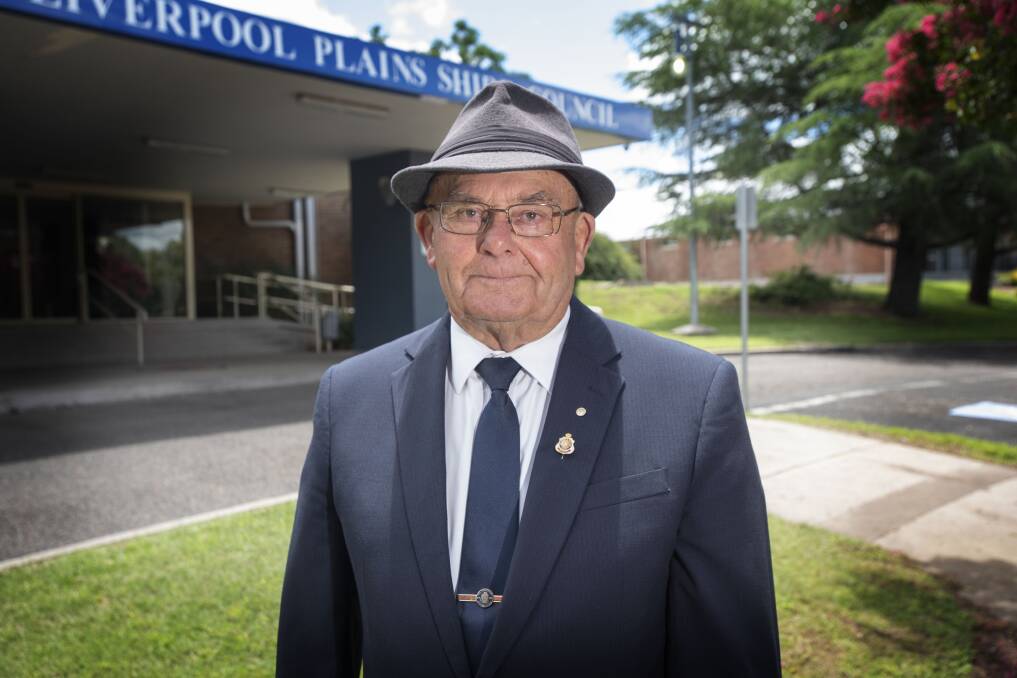 NO RISE: Liverpool Plains Shire Council mayor Doug Hawkins said he was against increasing superannuation payments for councillors at this time. Photo: Peter Hardin