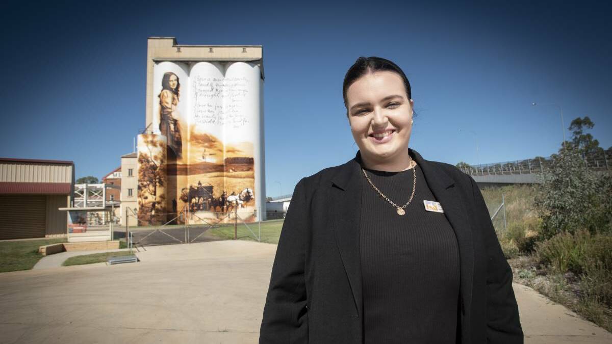 ENTER: Dorothea Mackellar Poetry Awards officer Brittany Riley is hoping for record breaking entries. Photo: Peter Hardin